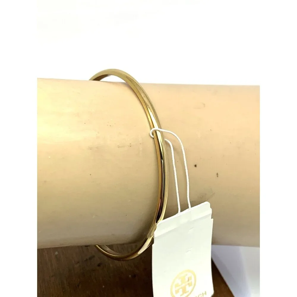 Tory Burch Women's Watch TBW6018SET Mother of Pearl Dial Quartz Bangle Gold